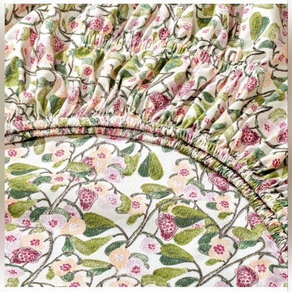 Opalhouse Percale Sheet Set with Floral Design - Picture 5 of 6